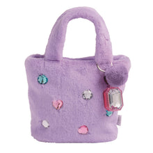 Load image into Gallery viewer, Mud Pie Glitzy Faux Fur Purse
