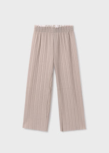 Champagne Pleated Pants