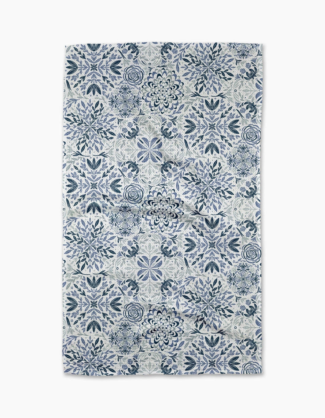 Floral Medallions Tea Towel