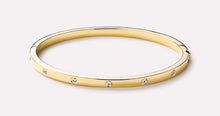 Load image into Gallery viewer, Gold Bangle Bracelet - Selena
