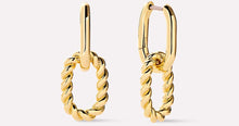 Load image into Gallery viewer, Gold Drop Earrings - Ash Double Mini
