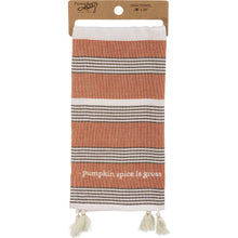 Load image into Gallery viewer, Pumpkin Spice Is Gross Kitchen Towel

