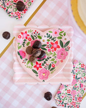 Load image into Gallery viewer, Floral Heart Plate
