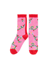 Load image into Gallery viewer, Shiraleah String Lights Socks, Pink
