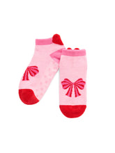 Load image into Gallery viewer, Shiraleah Bow Home Socks, Pink
