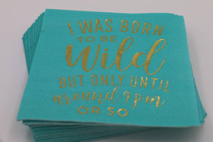 Born to Be Wild - Foil - 20ct