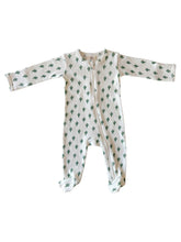Load image into Gallery viewer, Cactus / Organic Pointelle 2-Way Zip Footie
