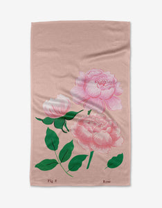 June Roses Tea Towel