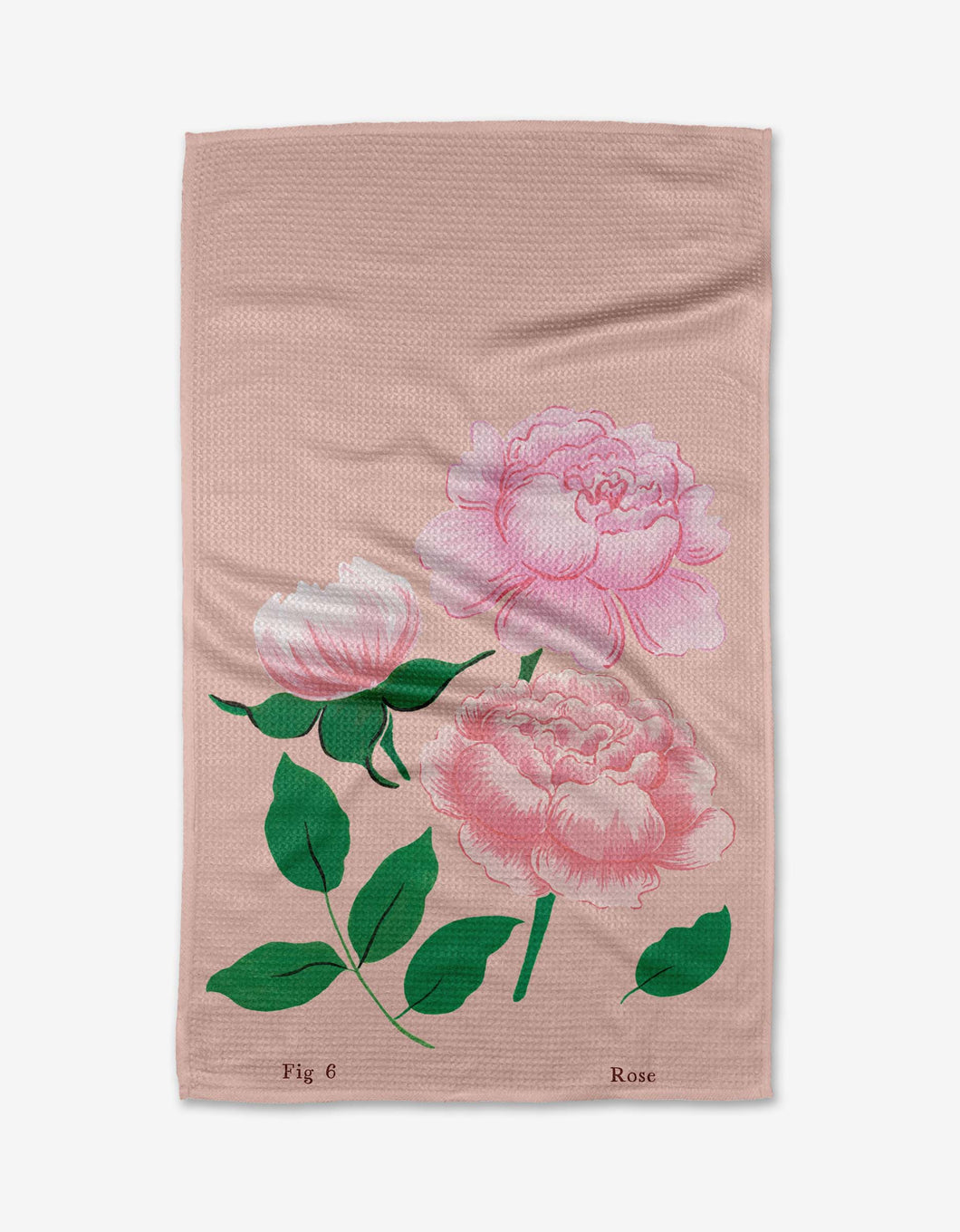 June Roses Tea Towel