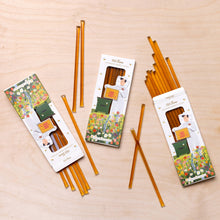 Load image into Gallery viewer, Lavender Honey Sticks – 10 Pack with Storybook Style Design

