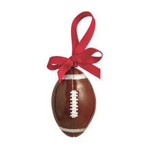 Load image into Gallery viewer, Mud Pie football resin ornament
