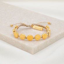 Load image into Gallery viewer, Benedictine Blessing Bracelet - Gold Medals
