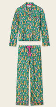 Load image into Gallery viewer, Cheetah Bonita Dreams Pajama Pants &amp; Long Sleeve Set by PJ Salvage
