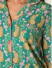 Load image into Gallery viewer, Cheetah Bonita Dreams Pajama Pants &amp; Long Sleeve Set by PJ Salvage
