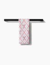 Load image into Gallery viewer, Festive Candy Canes Tea Towel
