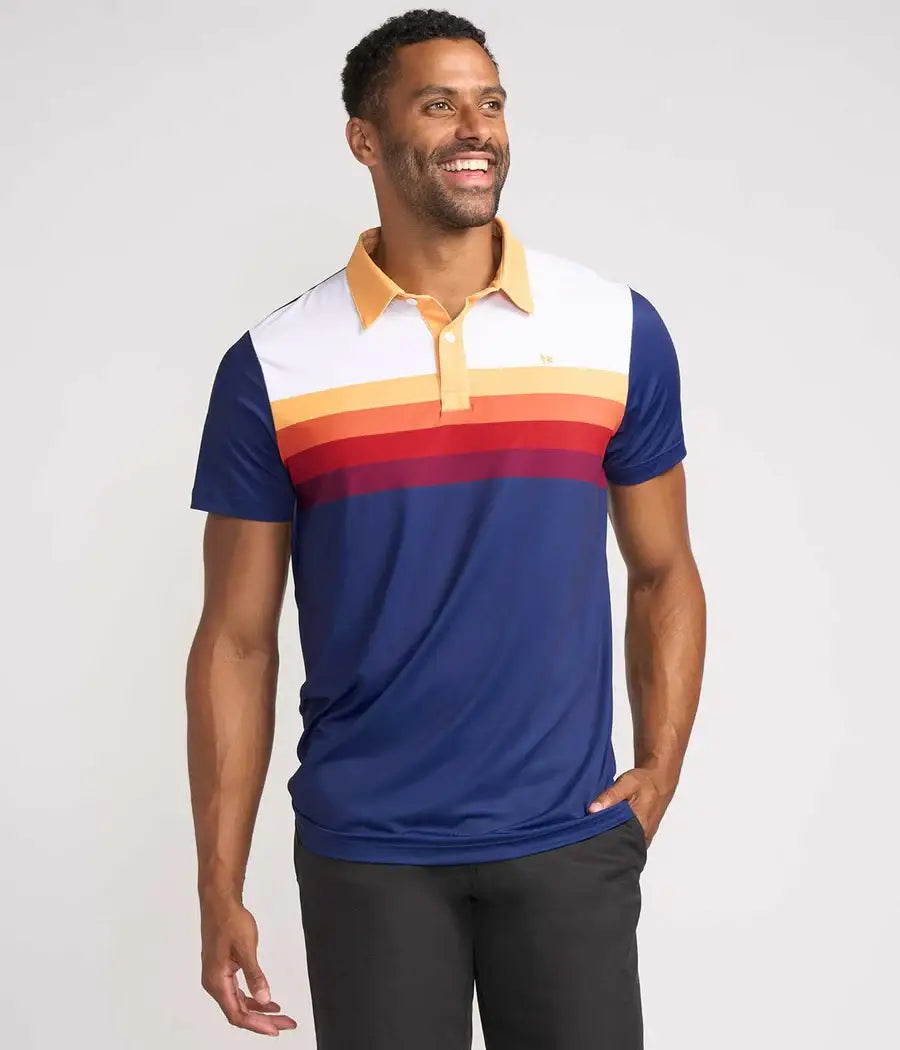 Slice of Sunset  Polo Shirt - Mens & Kids