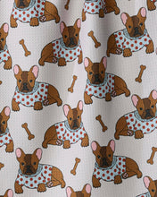 Load image into Gallery viewer, Geometry Frenchie Fun Tea Towel
