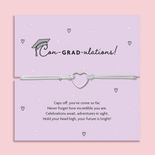 Load image into Gallery viewer, "Con-GRAD-ulations" Bracelet
