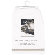 Load image into Gallery viewer, Spring Chicken Kitchen Towel
