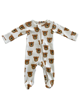 Load image into Gallery viewer, Baby Bear / Organic Zip Footie (Baby - Kids)
