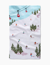 Load image into Gallery viewer, Winter Skiing Trip Tea Towel
