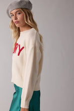 Load image into Gallery viewer, Merry Cream Sweater
