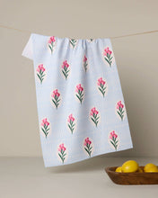 Load image into Gallery viewer, Geometry Spatial Bloom Tea Towel
