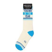 Load image into Gallery viewer, Teacher Of The Year Gym Crew Socks
