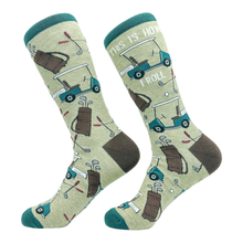 Load image into Gallery viewer, Men's This Is How I Roll Socks Funny Golf Cart Golfing Lover
