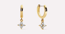 Load image into Gallery viewer, Gold Huggie Hoop Earrings - Angela
