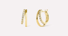 Load image into Gallery viewer, Double Hoop Earrings - Toda

