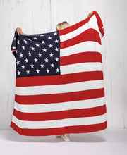 Load image into Gallery viewer, Americana Flag Blanket
