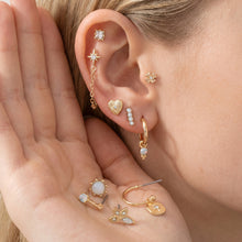 Load image into Gallery viewer, 10 Pair Stone Front-Back Earring Set
