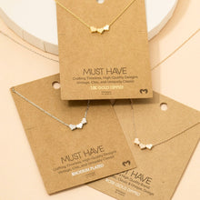 Load image into Gallery viewer, Two Tone Heart Necklace
