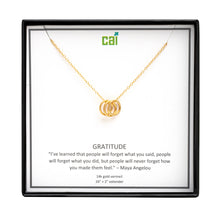 Load image into Gallery viewer, Gold Always Be Connected Necklaces
