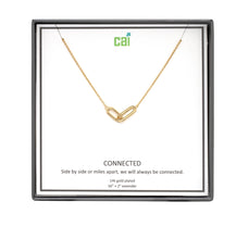 Load image into Gallery viewer, Gold Always Be Connected Necklaces
