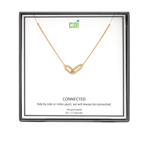 Gold Always Be Connected Necklaces