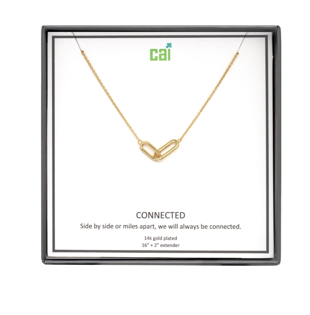 Gold Always Be Connected Necklaces