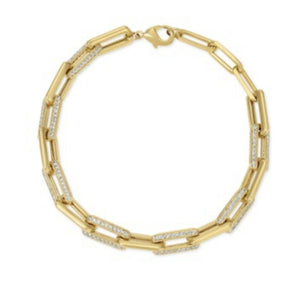 Palm Beach Pave Link Bracelet