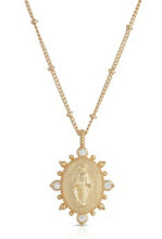 Load image into Gallery viewer, Lady Lourdes Pendant Necklace
