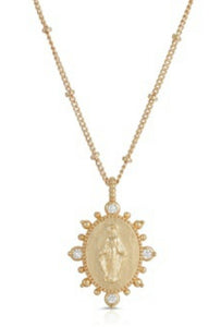 Lady Lourdes Pendant Necklace