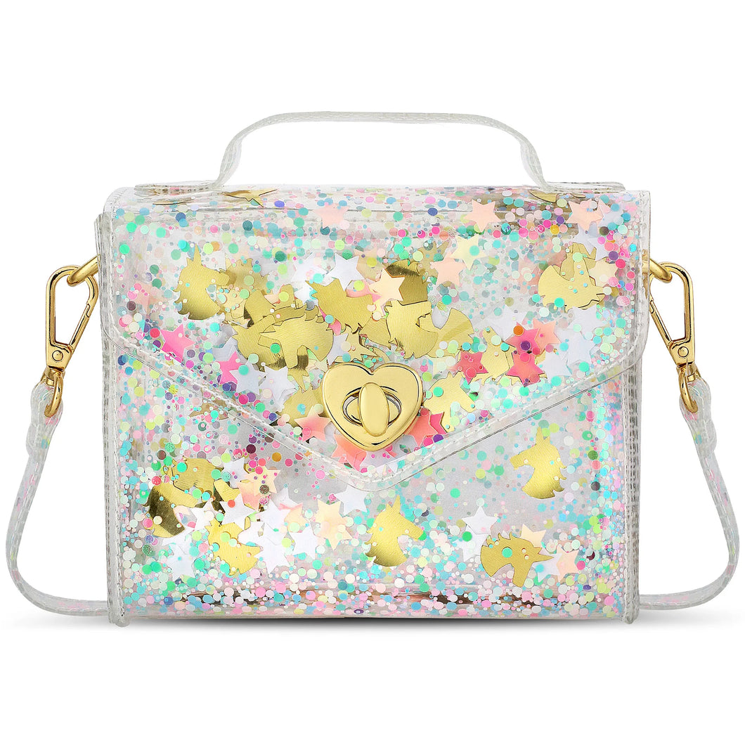Gussie Sparkle Unicorn Purse