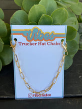 Load image into Gallery viewer, Paperclip Trucker Hat Chains
