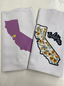 California Tea Towels