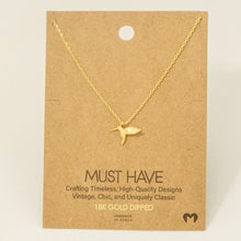 Load image into Gallery viewer, Bird Necklace detail
