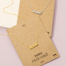 Load image into Gallery viewer, Mama Necklace
