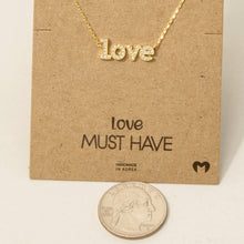 Load image into Gallery viewer, Love Stone Necklace detail
