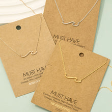 Load image into Gallery viewer, Wave Necklace
