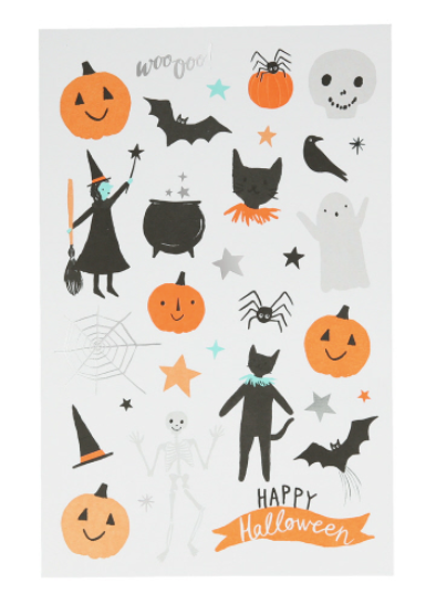 Halloween Temporary Tattoos