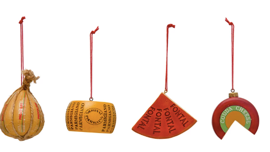 Resin Cheese Ornament